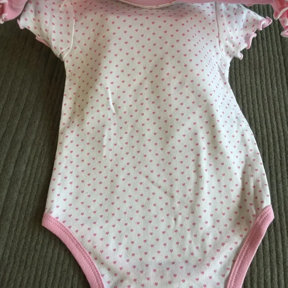 Murray State 3pc Bodysuit Set Girls Infant 0-3M